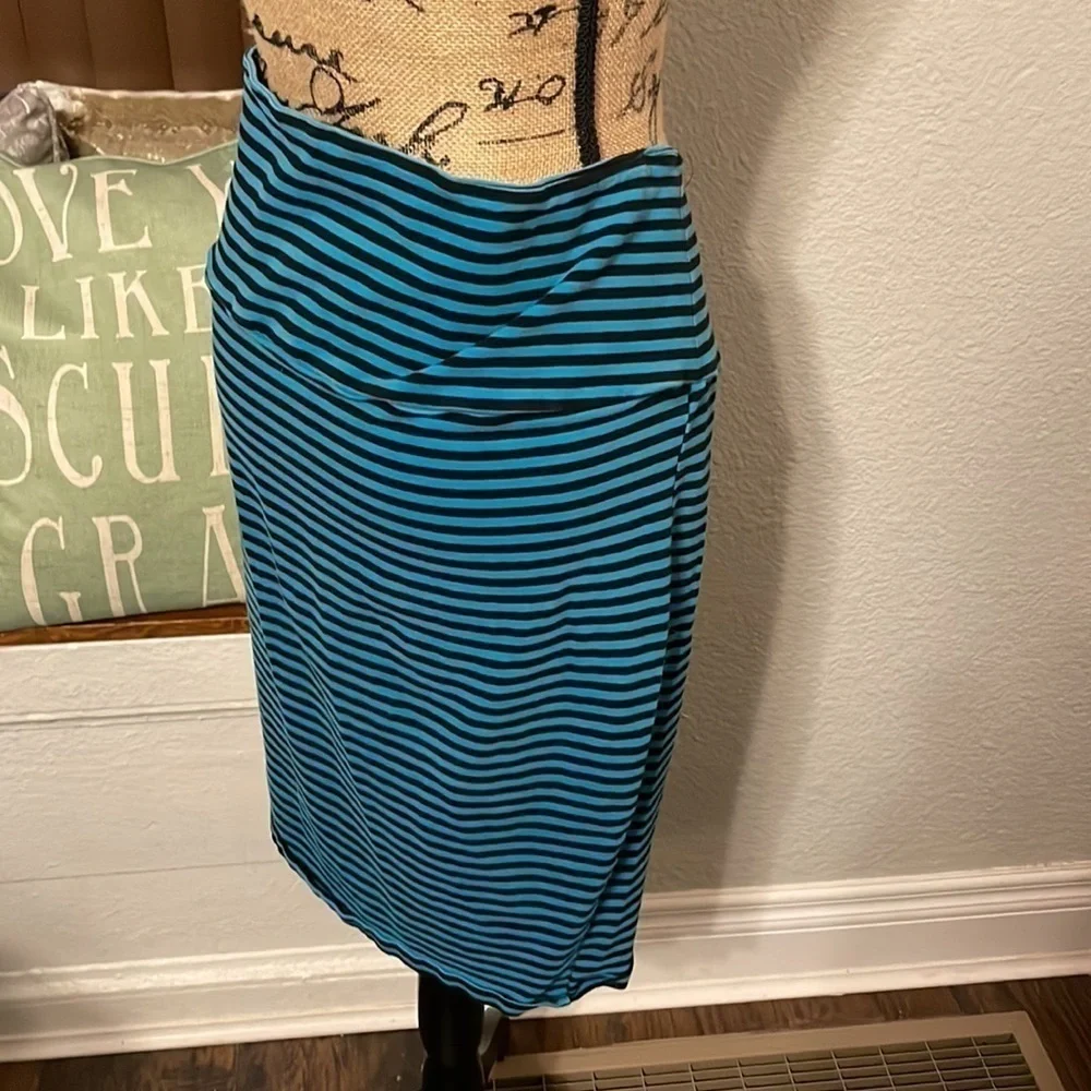 torrid blue skirt